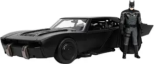 Машинка металева Jada Бетмен 2022 Бетмобіль з фігуркою Бетмена 1:24 (253215010)