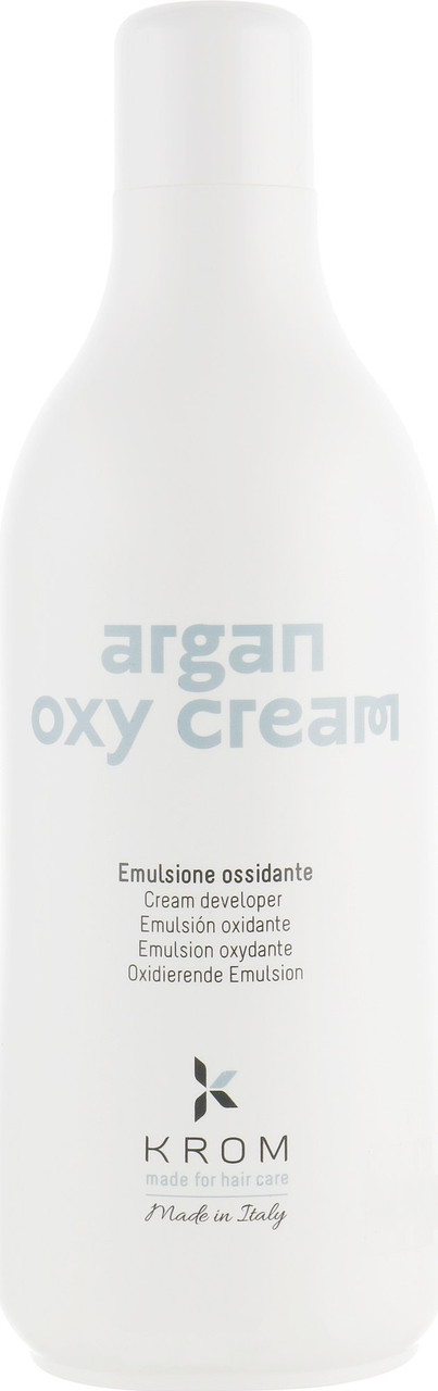 Окислювальна емульсія з олією аргани Krom Argan Oxy Cream 10 Vol. 1000 мл