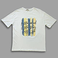 Футболка женская белая. S, M, L