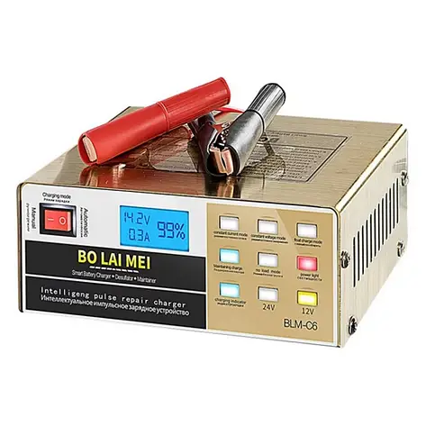 Зарядний пристрій ProFix CDQ-C6 12 В/24 В 10 А 6 AH-150AH, фото 1