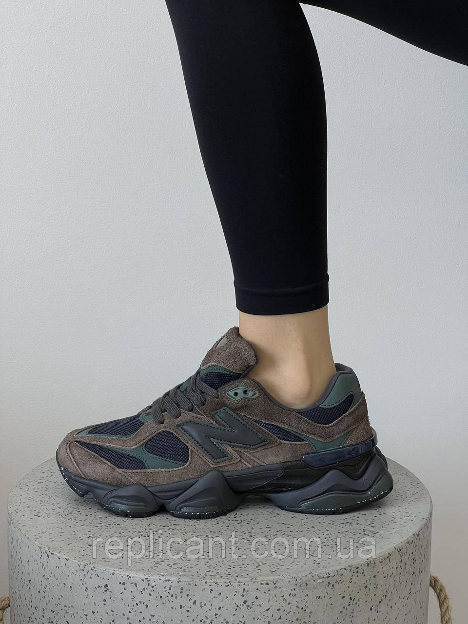 Мужские Кроссовки New Balance 9060 Black/Brown чоловічі Кроссовки New Balance