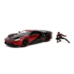 Машинка металева Jada Spider-Man Форд GT металевий з фігуркою Майлза Моралеса 1:24 (253225008)
