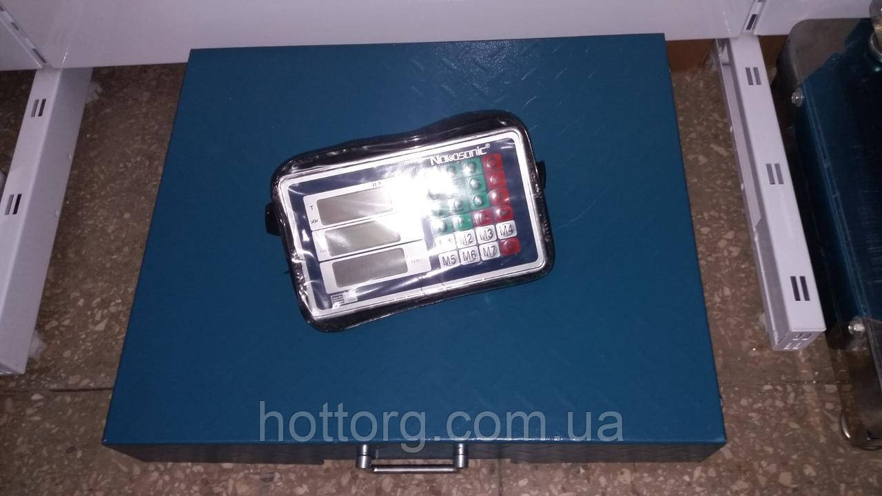 Ваги бездротові до 600 кг, 50х60, з функцією Wi-Fi, підлогові торгові