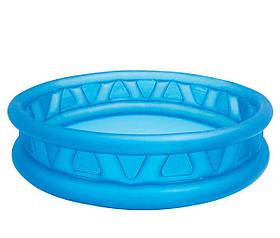 Басейн надувний дитячий Intex Літальна тарілка 188x46 см Синій (58431)