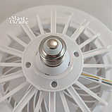 Лампа – вентилятор у патрон LED Multi-Function Fan Light із пультом LK-23, фото 7