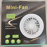 Лампа – вентилятор у патрон LED Multi-Function Fan Light із пультом LK-23, фото 10