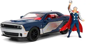 Машинка металева Jada Марвел Тор Тор Додж Челленджер 2015 з фігуркою Тора 1:24 (253225032)