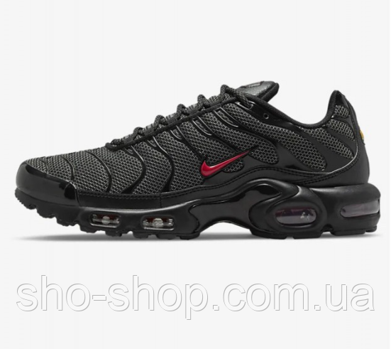 Nike Tn+Black University Red Reflective Silver