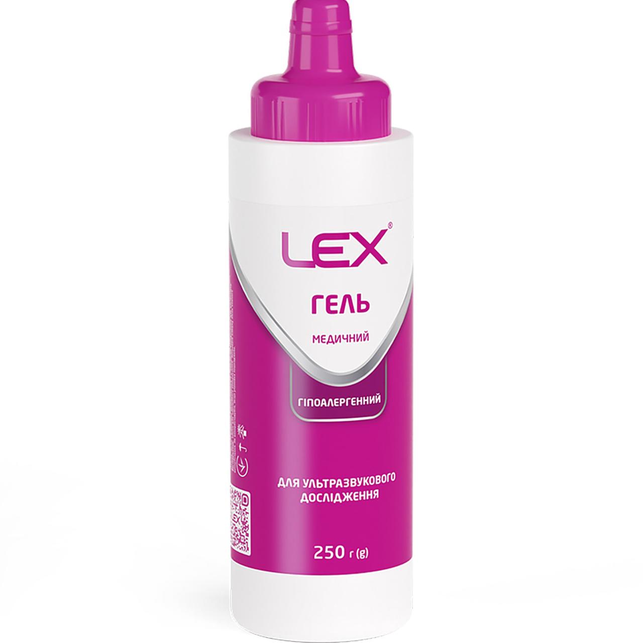 Гель для ультразвукового дослідження, 250 г, LEX, фото 1