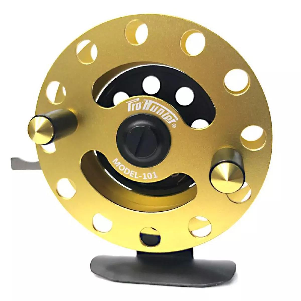 Котушка Pro-Hunter Ice Fishing Reel gold, фото 1