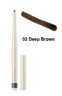 Водостійкий механічний олівець для очей Коричневий,  02 Deep Brown, Farmasi, 0,35 г