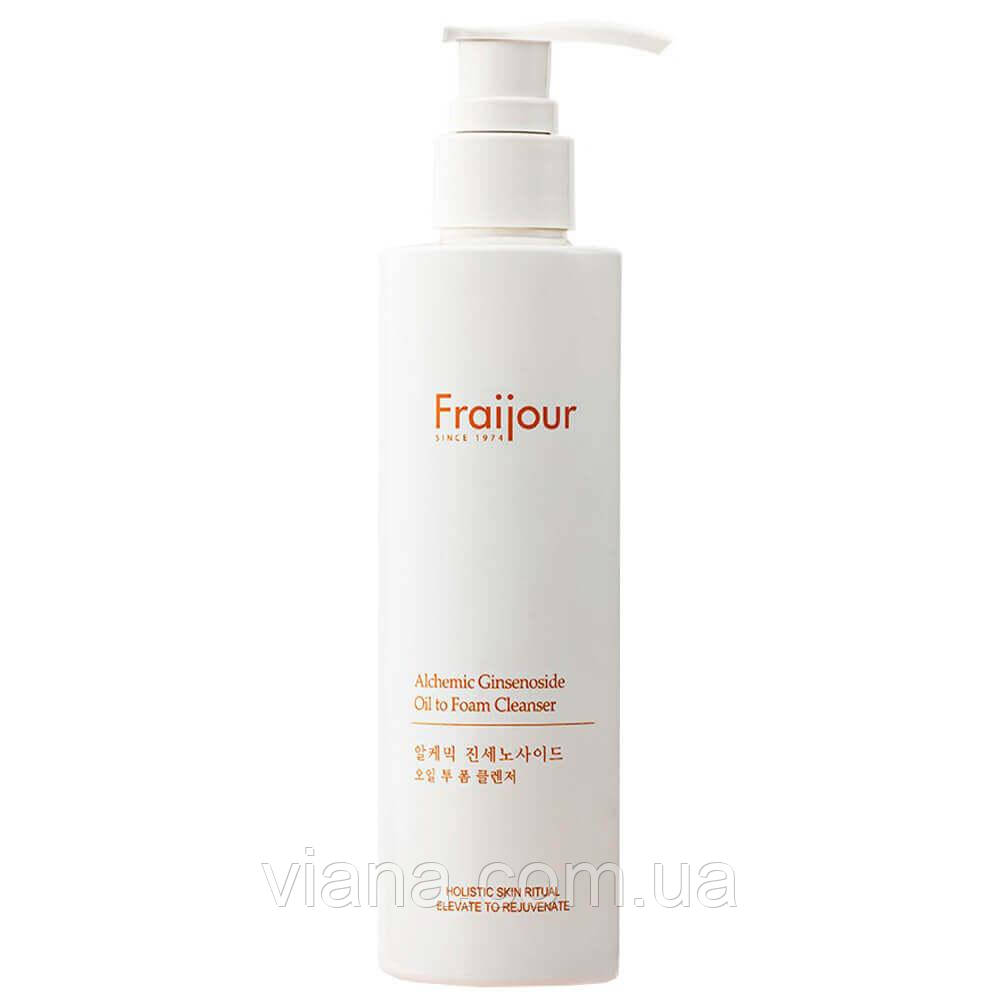 Гідрофільна очисна олія-пінка з женьшенем Fraijour Alchemic Ginsenoside Oil to Foam Cleanser 210 мл