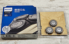 Бритвені головки електробритви philips Shaver series 3000, 1000 SH30/51  3 сітки та 3 леза в упаковці
