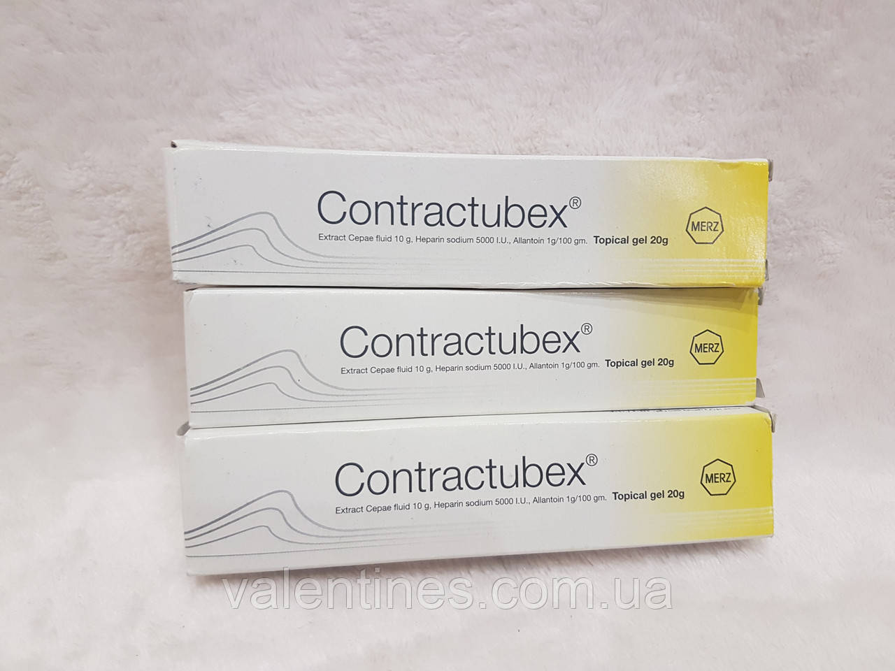 Гель проти рубців шрамів розтяжок Merz CONTRACTUBEX 20 г Єгипет