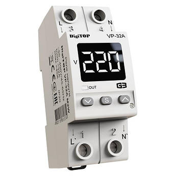 Реле напруги DigiTOP VP-32A M2W 4820118381374