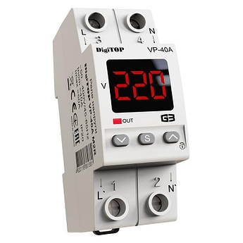 Реле напруги DigiTOP VP-40A M2R 4820118381381