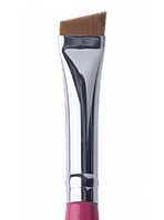 Zola Пензлик широкий скошений для фарбування брів 02BR малиновий