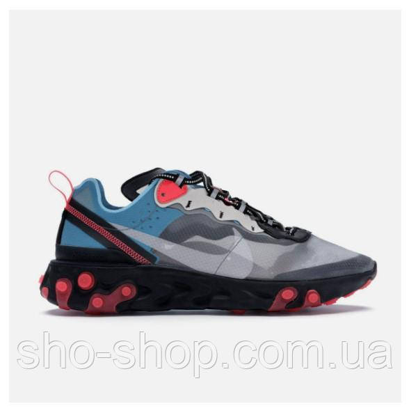 Кросівки Nike React Element 87 "Blue Chill Solar Red"