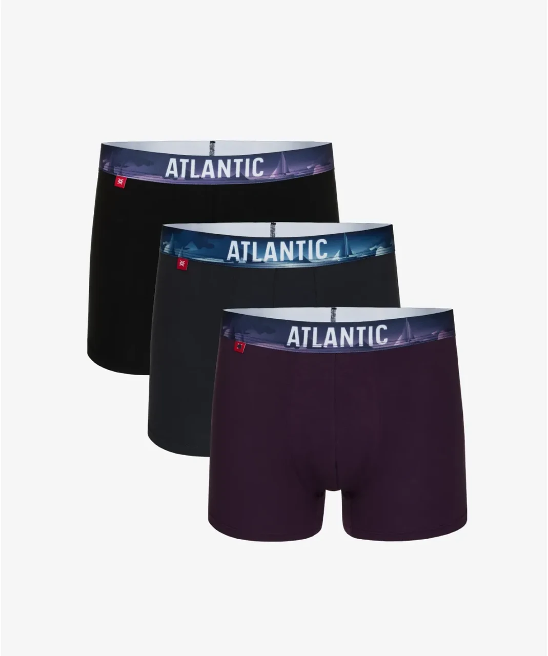 Труси шорти чоловічі боксери Atlantic 3MH-159 L