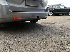 Фаркоп Toyota Sienna 2011-2020 (Тойота Сієна 3) без підрізу бампера