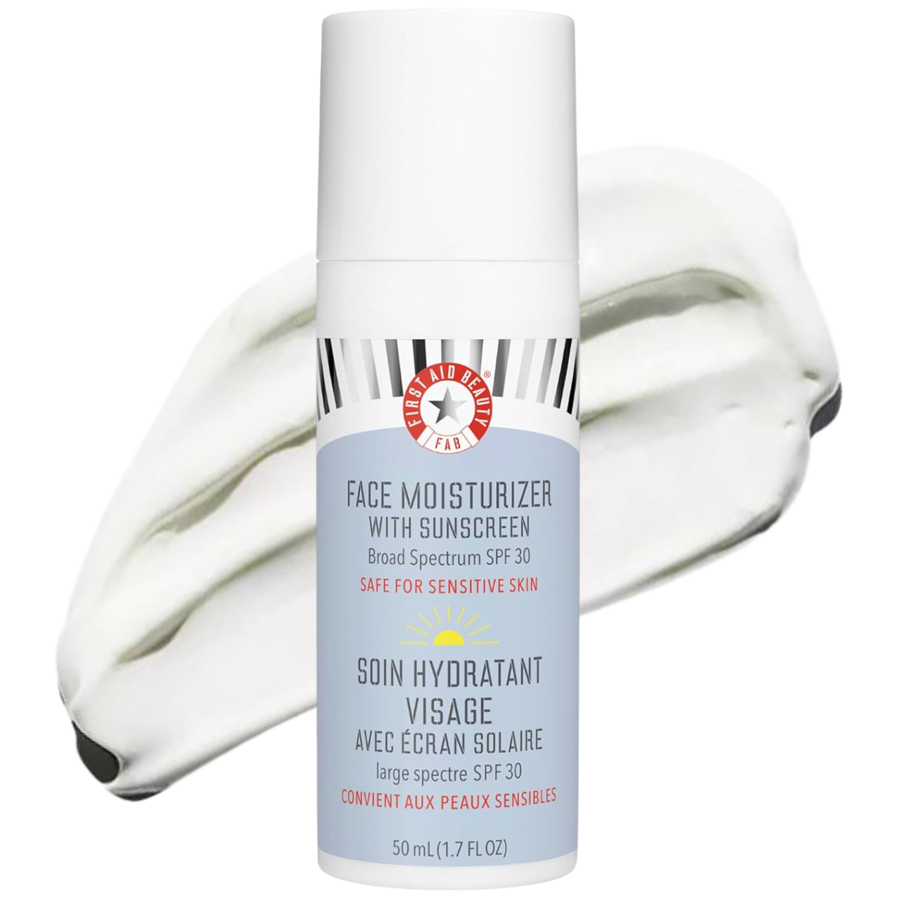 Солнцезахисний крем для сухої та чутливої шкіри First Aid Beauty Fab Ultra Repair Face Moisturizer SPF30 50 мл