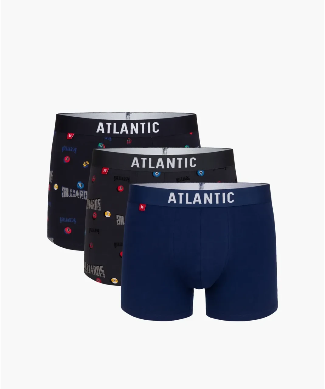 Труси шорти чоловічі боксери Atlantic 3MH-011/03 W24 L