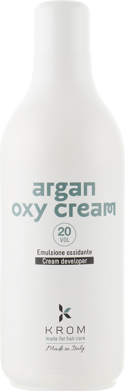 Окислювальна емульсія з олією аргани Krom Argan Oxy Cream 5 Vol 1000 мл