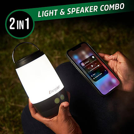 Акумуляторний світлодіодний ліхтар ENERGIZER + Bluetooth динамік, фото 1