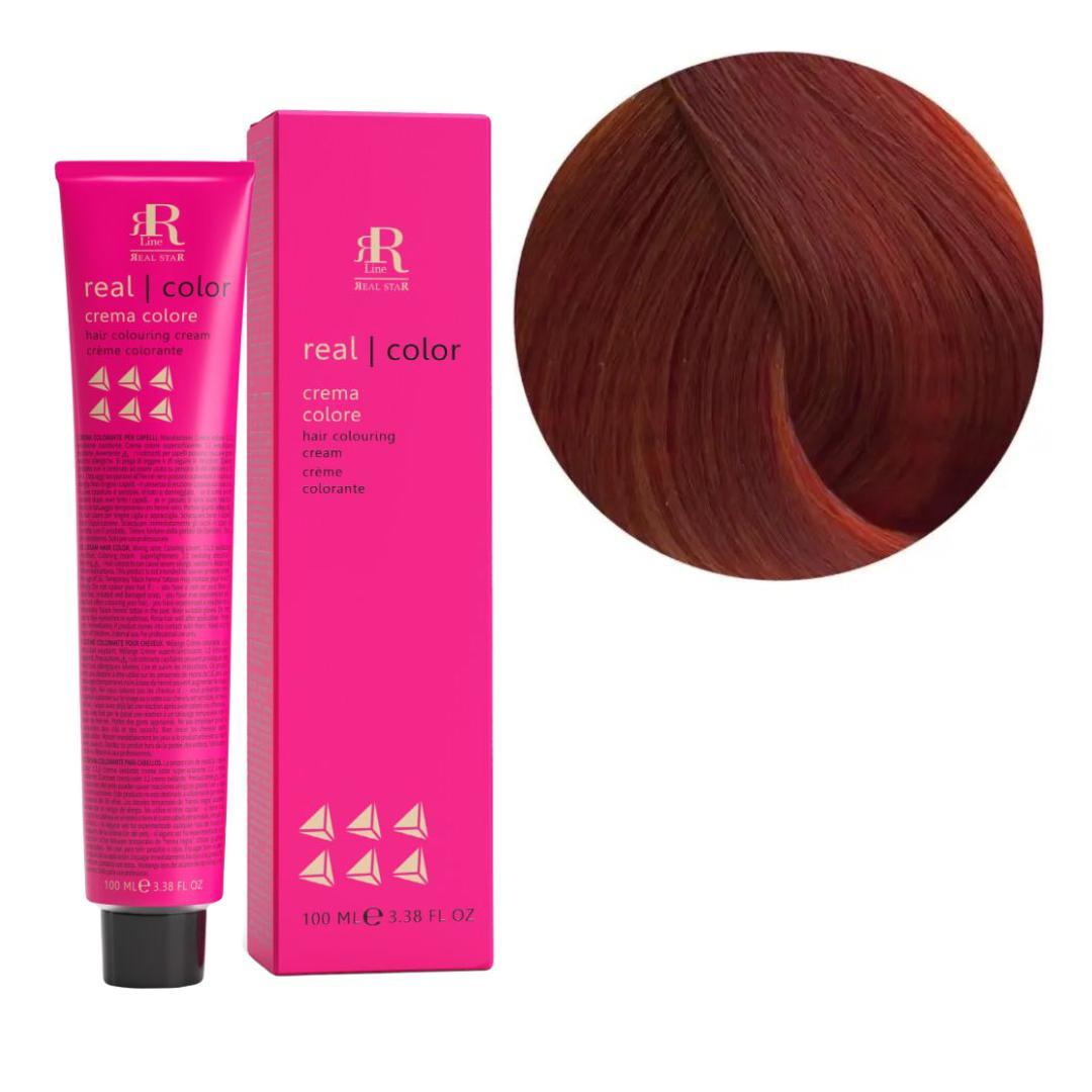 Крем-фарба для волосся RR Line №7/44 Інтенсивний мідний блонд 100 мл, фото 1