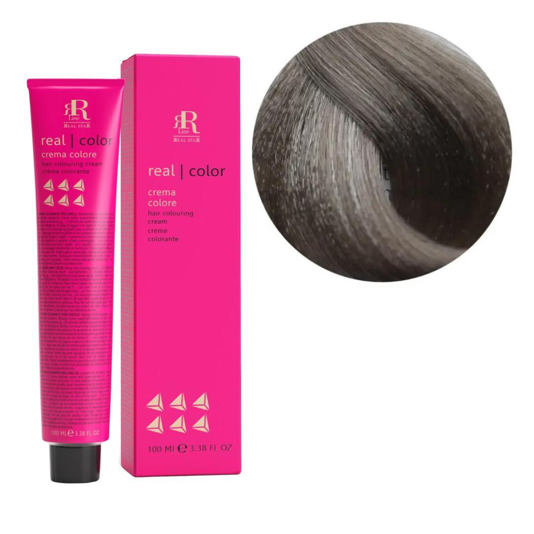 Крем-фарба для волосся RR Line №8/01 Натуральний дуже світлий попелястий блонд 100 мл, фото 1