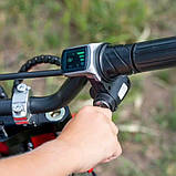 Дитячий електро мотоцикл двоколісний на акумуляторі мотор 250 W Bambi M 5776 для дітей від 6 років Синій, фото 8