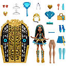 Лялька Монстр Хай Клео де Ніл Шафа з секретами Monster High Cleo De Nile HXH86, фото 2