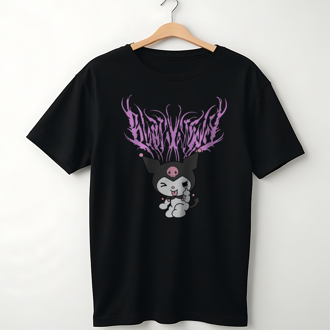 Футболка з принтом Kuromi.Kitty