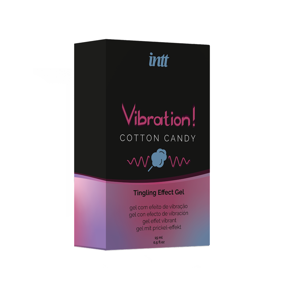 Рідкий вібратор Intt Vibration Cotton Candy ZIPEXPERT, фото 1