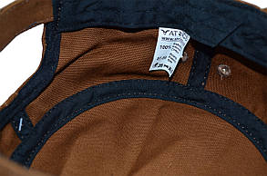 Кепка німкеня Atrics однотонна 57-59 см руда (А 0919-878), фото 3