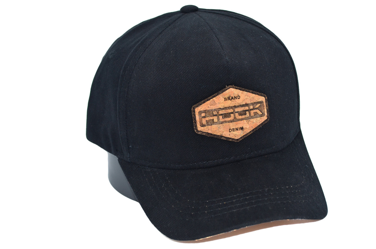 Бавовняна бейсболка Hook Fortino PP Black Denim 55-61 см (H 0419-910)