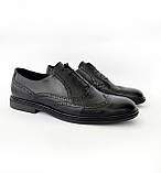 Шкіряні чоловічі туфлі 40 41 43 розмір, фото 2