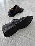 Шкіряні чоловічі туфлі 40 41 43 розмір, фото 8