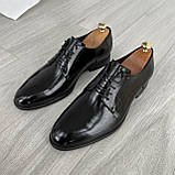 Класичні лаковані туфлі 41, 42, 43, 45 розмір, фото 3