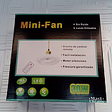 Вентилятор-люстра в патрон LED Multi-Function Fan Light універсальний стельовий БЕЗ ПУЛЬТУ LK-22D1, фото 5