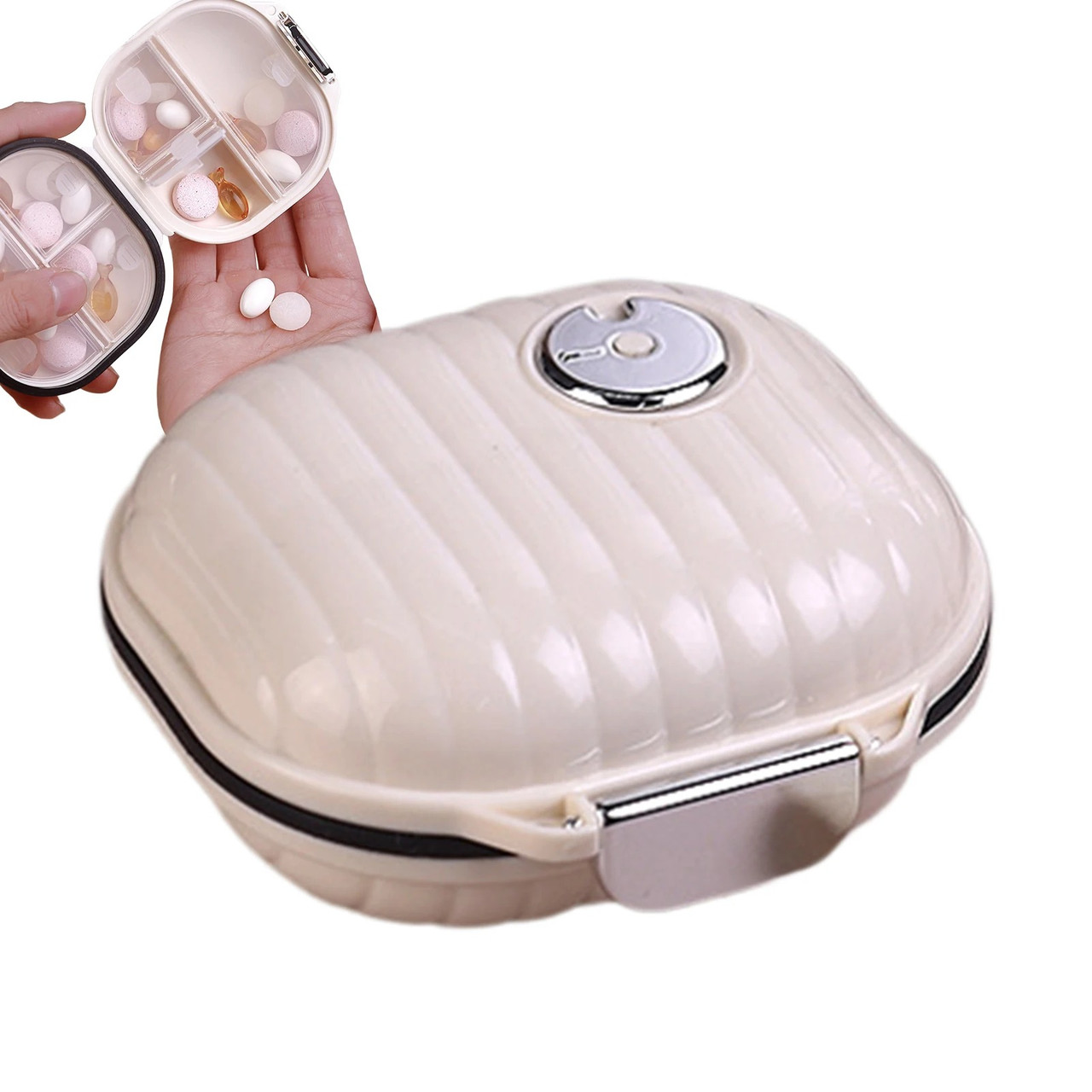 Органайзер для таблеток - містка таблетниця Style на 7 відділень, розмір S, фото 1