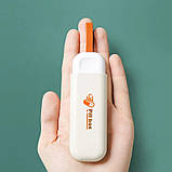 Кишенькова таблетниця, міні органайзер на 3 комірки Medicine, бежевий, фото 2