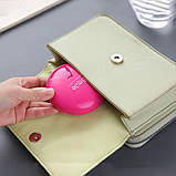 Кругла кишенькова таблетниця на 7 днів Smile Box, рожева, фото 2