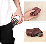 Органайзер для таблеток - таблетниця Vitamin на 10 відділень, бордова, фото 3