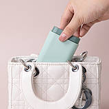 Пласка кишенькова таблетниця на 6 відділень Slider, зелений, фото 3