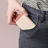 Пласка кишенькова таблетниця на 6 відділень Slider, зелений, фото 5