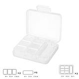 Таблетниця, органайзер для таблеток на 3 знімні секції, 7 відсіків Meds, біла, фото 3