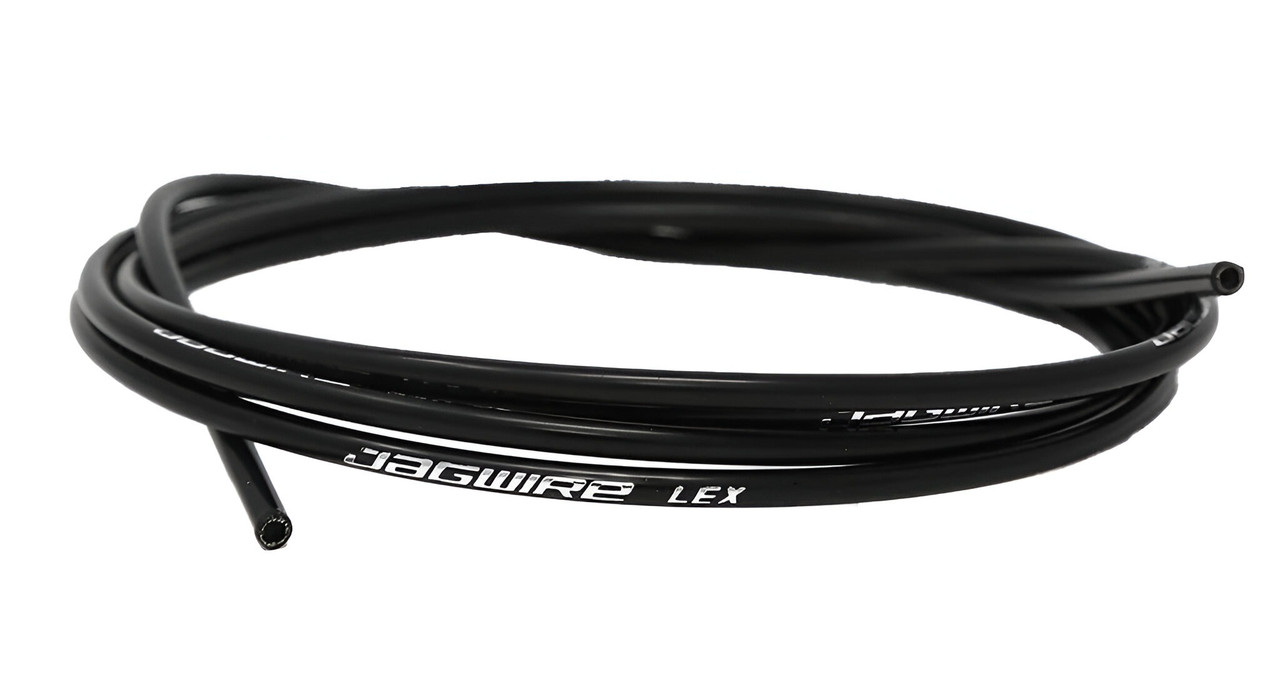 Сорочка велосипедна, боуден для перемикання Jagwire LEX діаметр 4 mm., чорна, ціна за 1 м., фото 1