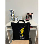 Екошопер BookOpt BK4082 Футболіст, чорний, фото 3