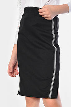 Спідниця дитяча для дівчинки чорного кольору р.S 183069S